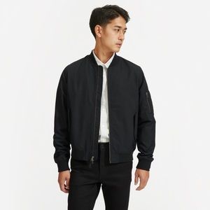 EVERLANE men’s bomber jacket black M